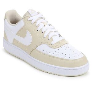 Nike Women’s Court Vision Low Next Nature Light Khaki White Sneakers